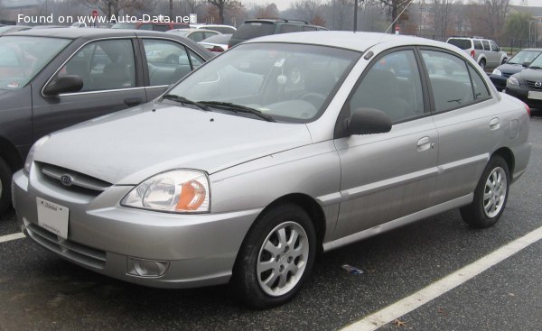 2002 Kia Rio I Sedan (DC, facelift 2002) - Photo 1