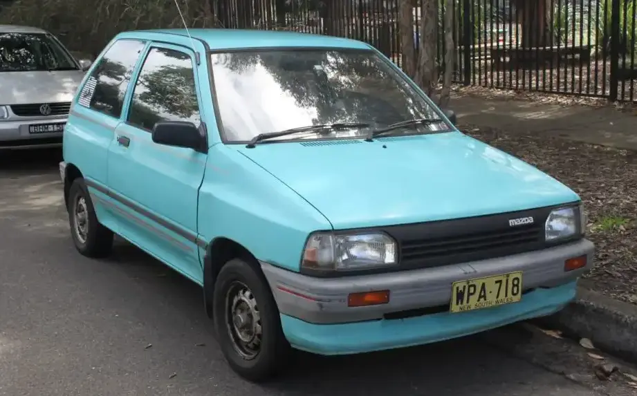 1989-1991 Mazda 121 I (DA) 1.1 (54 Hp)