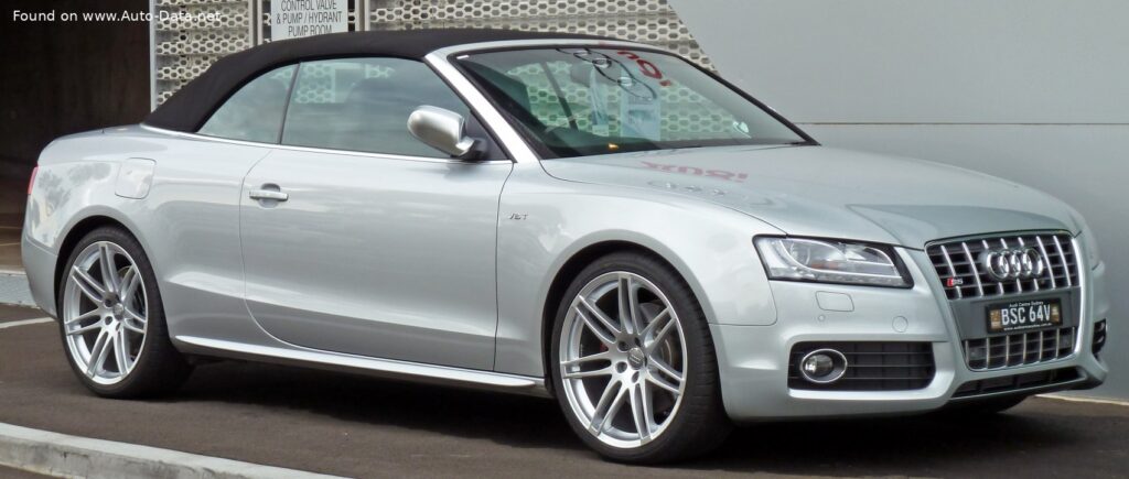 Audi S5 Cabriolet (8T) 3.0 TFSI V6 (333 Hp) quattro S tronic