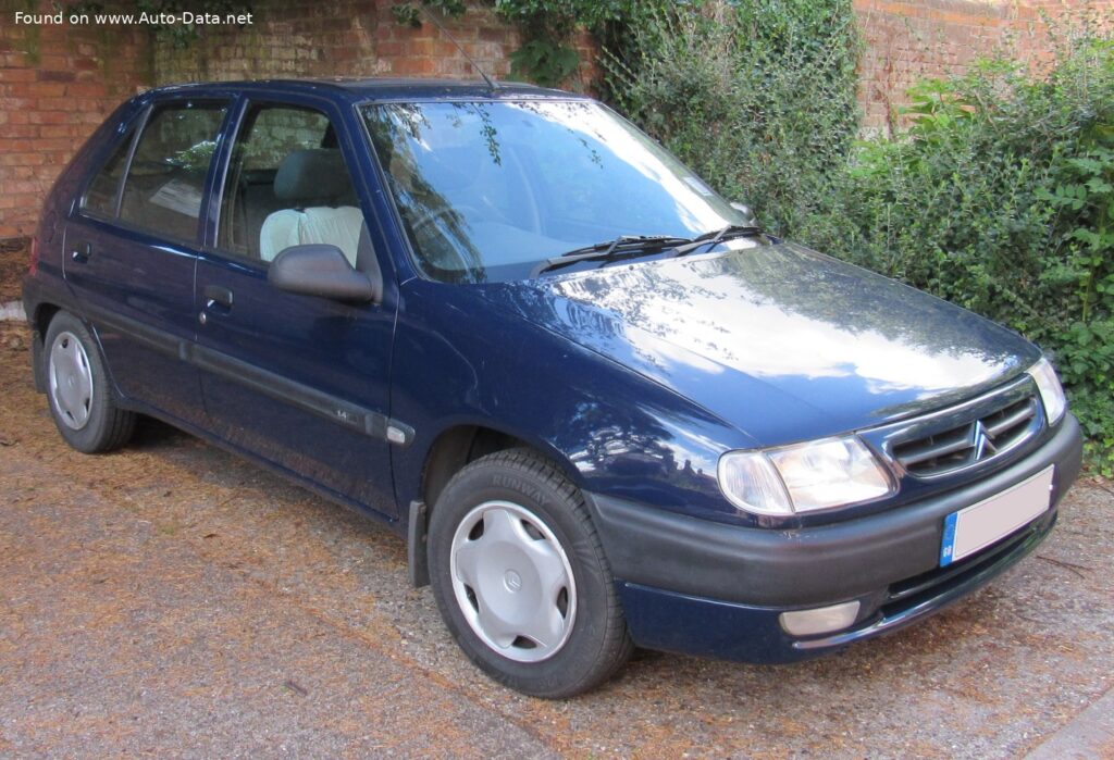 Citroen Saxo (Phase I ) 5-door 1.1 (60 Hp)