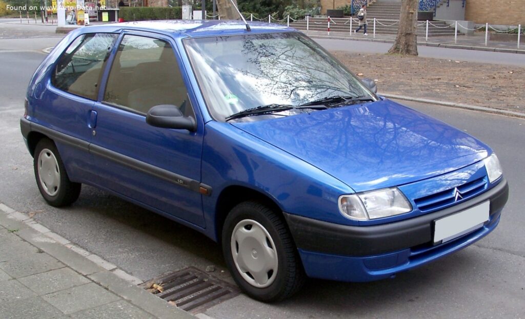 Citroen Saxo (Phase I ) 3-door 1.0 (45 Hp)
