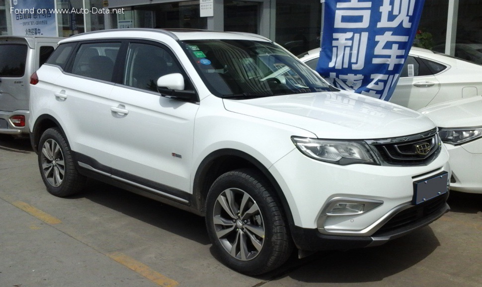 Geely X7 Sport 1.8 (184 Hp) 4WD Automatic