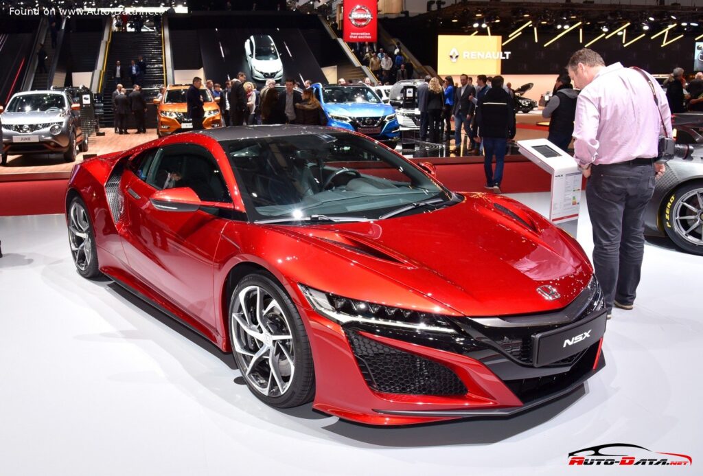 Honda NSX II Coupe 3.5 i-VTEC Bi-Turbo V6 (581 Hp) Hybrid SH-AWD DCT