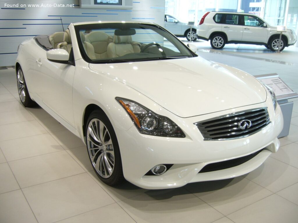 Infiniti G37 Convertible (V36) 3.7 V6 (320 Hp) Automatic