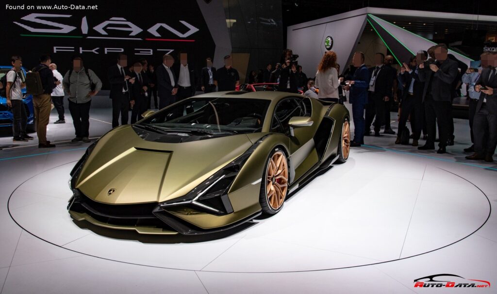 Lamborghini Sian FKP 37 6.5 V12 (819 Hp) Hybrid AWD Automatic
