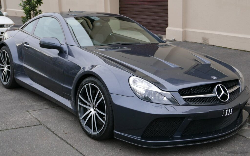 Mercedes-Benz SL Coupe (R230 facelift ) AMG SL 65 Black Series V12 (670 Hp) SPEEDSHIFT