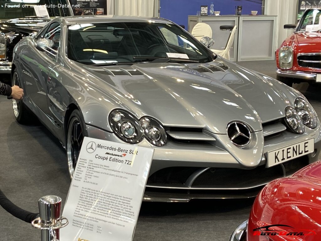 Mercedes-Benz SLR McLaren (C199) Coupe 722 Edition 5.5 V8 Kompressor (650 Hp) AMG SPEEDSHIFT R