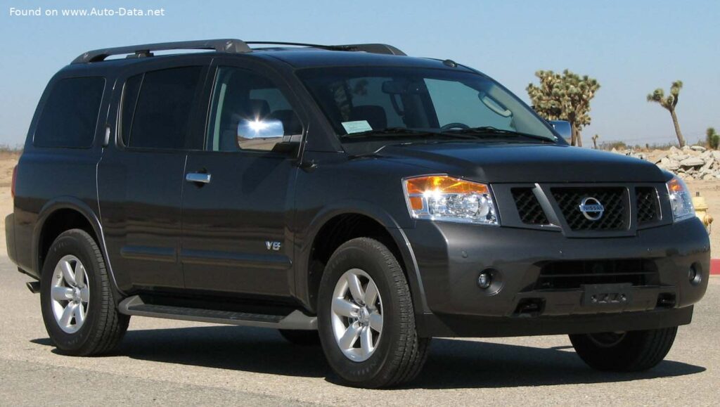 Nissan Armada I (WA60 facelift ) 5.6 (317 Hp) 4×4 Automatic