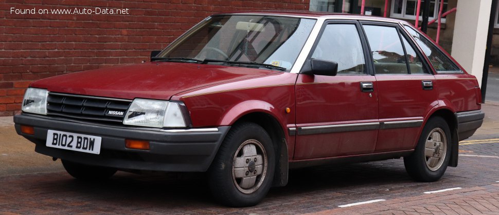 Nissan Stanza Hatchback (T11) 1.6 (82 Hp)