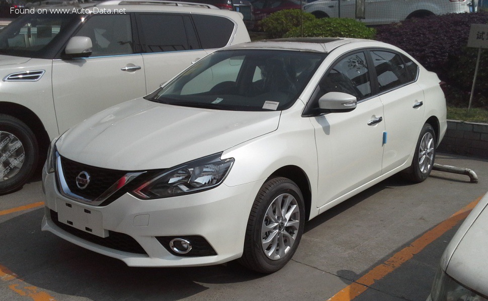 Nissan Sylphy (B17 facelift ) 1.6 (126 Hp)