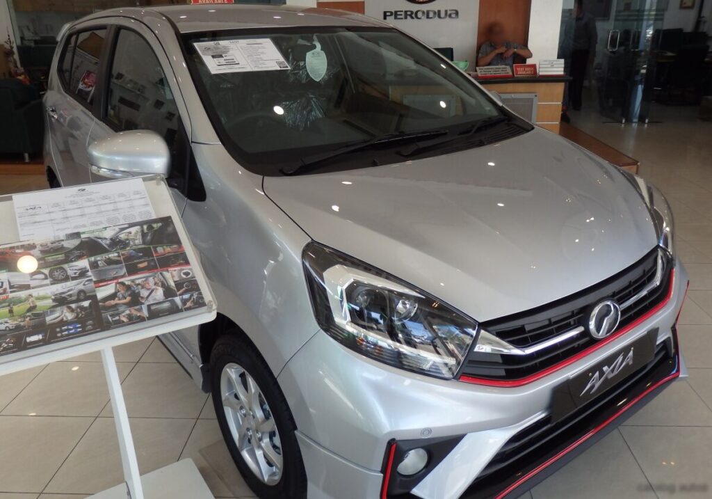 Perodua Axia I (B200 facelift ) 1.0 VVT-i (68 Hp)