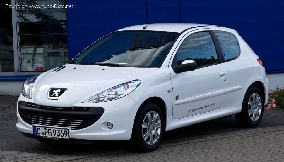 Peugeot 206+ 1.1i (60 Hp)