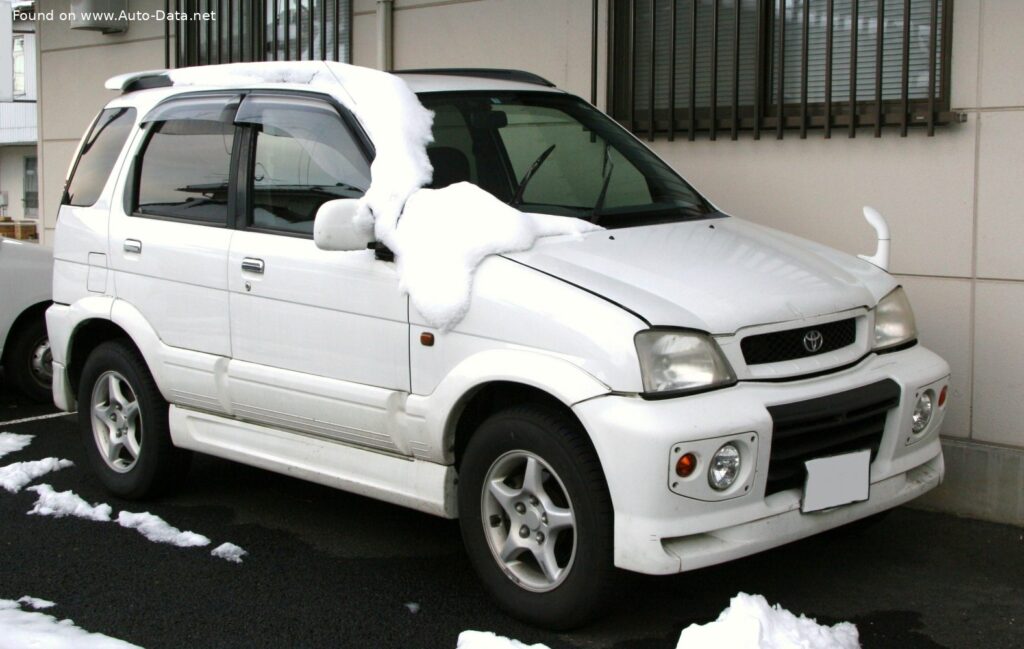 Toyota Cami (J1) 1.3 i 16V Turbo (140 Hp) 4WD Automatic