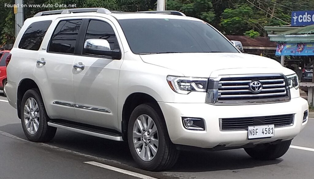 Toyota Sequoia II (facelift ) 5.7 V8 (381 Hp) 2WD Automatic