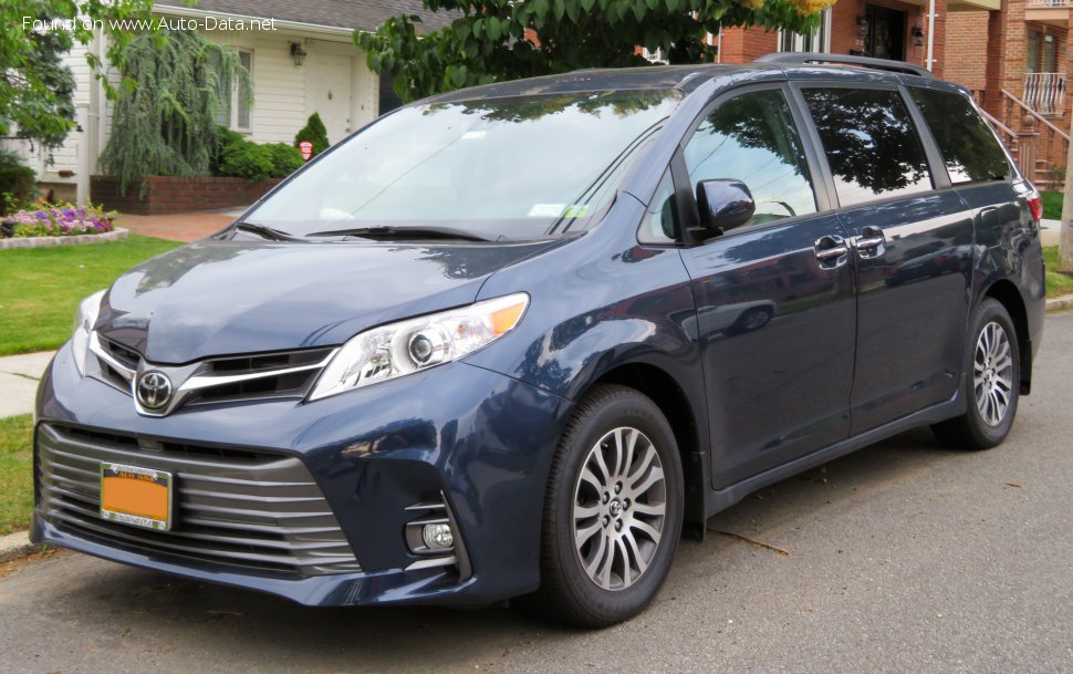 Toyota Sienna III (facelift ) 3.5 V6 (296 Hp) Automatic