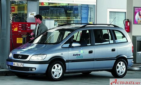 Opel Zafira A (T3000) 1.6 16V (101 Hp)
