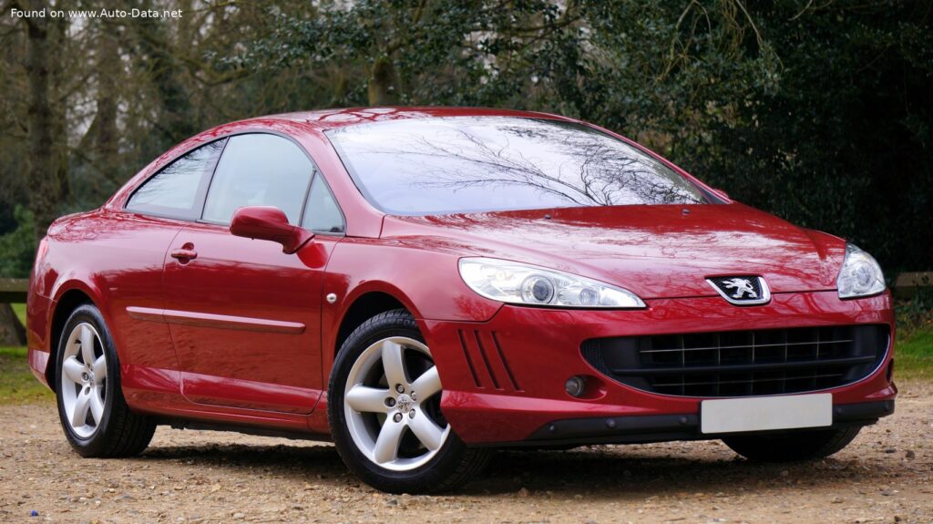 Peugeot 407 Coupe 2.2 i 16V (160 Hp)