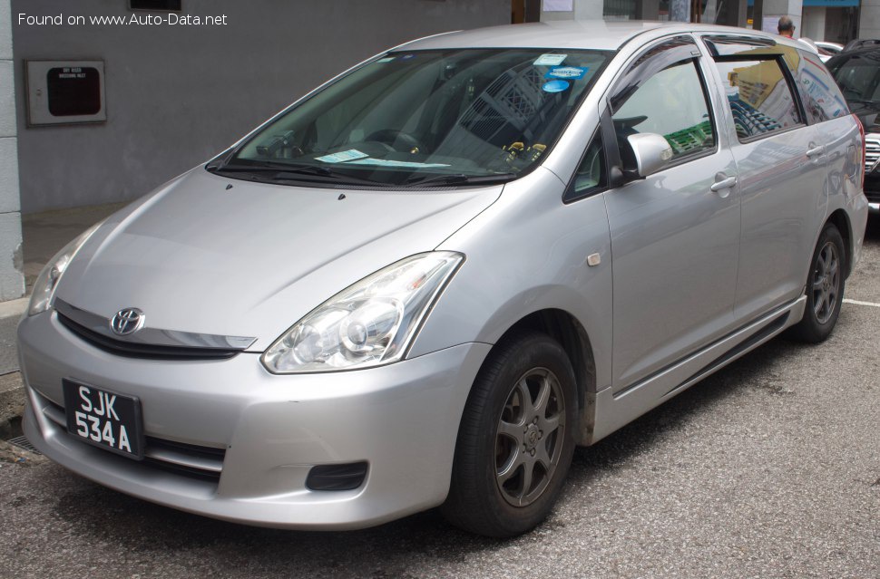 Toyota Wish I (facelift ) 1.8 (125 Hp) 4WD Automatic